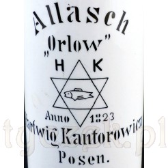 Zabytkowa reklamowa flaszka Kantorowicz Posen