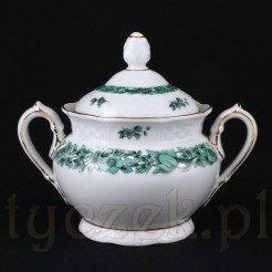 BAROCK Cukiernica Rosenthal 1922 w zielonym zdobieniu Camaieu