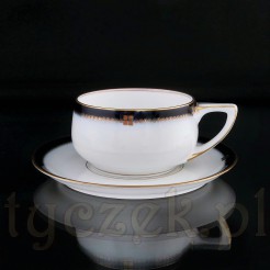 Oryginalna, stuletnia mokka Rosenthal fason Donatello
