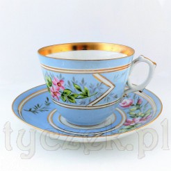 Ekskluzywna i duża filiżanka rosyjska porcelana KUZNIECOW