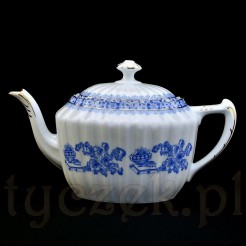 Oryginał do herbaty czajnik z porcelanowej kolekcji China Blau