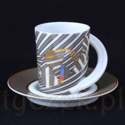 Artsytyczna filiżanka espresso z kolekcji Rosenthal Cupola