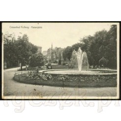 Widok kartki pocztowej przedstawiającej Kołobrzeg