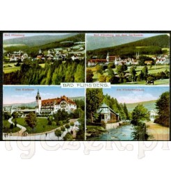 Widok kartki pocztowej z Bad Flinsberg