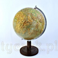 kolekcjonerski globus fizyczny świata