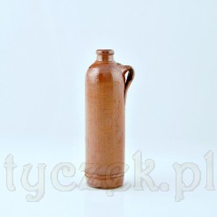Ceramiczna buteleczka z uchwytem posiadająca smukły kształt
