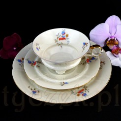 Elegancja z epoki Art Deco - trio porcelanowe