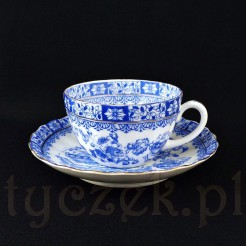 Porcelanowa filiżanka China Blau