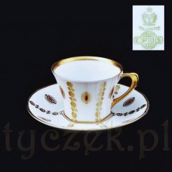 Porcelanowa filiżanka do mocci lub espresso