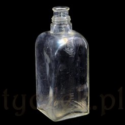 Zabytkowa butelka po leczniczym balsamie osadników
