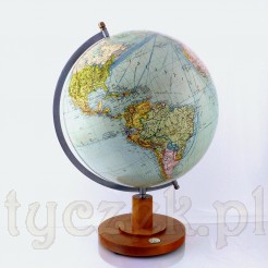 Zabytkowy globus z okresu II Wojny Światowej