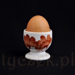 Ceramiczny kieliszek do jajka niesygnowany Włocławek