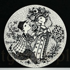 Juni Roser plakieta ceramiczna Nymolle Wiinblad