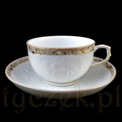 Filiżanka KPM Berlin z białej porcelany