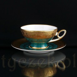 Zjawiskowe porcelanowe duo mocca marki Tirschenreuth.