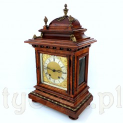 Elegancki i duży zegar zabytkowy z przełomu XIX i XX wieku