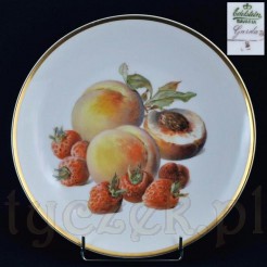 Bawarski talerz dekoracyjny z motywem owoców marki EDELSTEIn