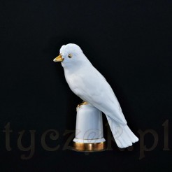 Kolekcjonerska porcelanowa figurka ptaka