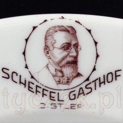 "Gasthof Scheffel Distler - zabytkowy okaz reklamowy