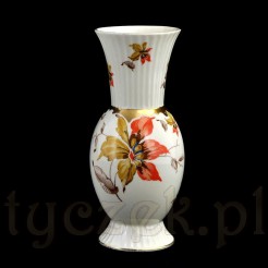Ekskluzywny wazon z żarskiej porcelany sygnowanej rzadkim znakiem