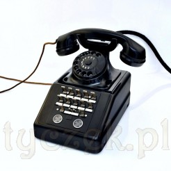 VINTAGE Duży telefon z biura prezesa lub pocztowca