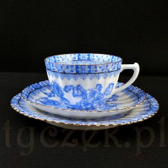 Trzyczęsciowy zestaw śnadaniowy China Blau