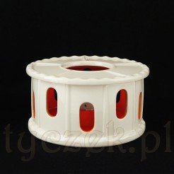 Art Deco podgrzewacz rotundowy pod dzbanek