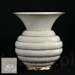 oryginalny wazon porcelanowy ecru