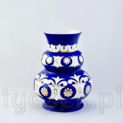 Schodkowy porcelanowy wazon