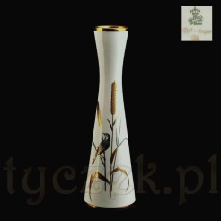 Markowy wazon Alka Kunst Bavaria z pięknym dekorem