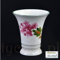 Malowany wazon z motywem różanecznika