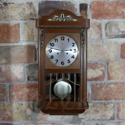 1928 rok Witrażowy zegar drewniany JUNGHANSze340