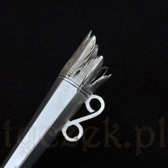 Zatyczka na ołówek wykonana ze srebra