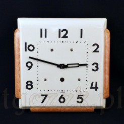 Ozdobny zegar ceramiczny typ Kuchenny styl Vintage