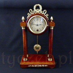 Luksusowy zegar gabinetowy HAU typ Pednule forma portykowa
