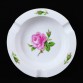 Meissen porcelanowa popielniczka różana - ręcznie malowana