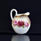 Oryginalny pięknie dekorowany porcelanowy mlecznik z Bawarii