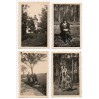 Cztery zdjęcia plenerowe pochodzące z 1932 r.