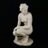 Art Deco figura "Die Hockende" – doskonała biskwitowa porcelana Rosenthal