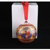 Litauen - szklana bombka Hutschenreuther 2009 – elegancka dekoracja z motywem świątecznym