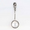 Głęboka łyżka z różą do sosów i śmietanki 