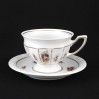 Duo Rosenthal Maria Poesie -filizanka ze spodkiem w kwiaty