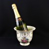 Porcelanowa osłonka na butelkę wina - luksusowy stojak typu krater marki Furstenberg