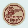 Gottesberger Pilsner przedwojenny Boguszów wafel z mapką -ciekawa wersja