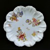 Franz Anton Mehlem - uroczy talerz ceramiczny w kwiaty BONN