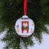 Porcelanowa bombka z 2001 roku - edycja limitowana tzw. roczna