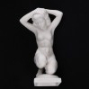 Piękna młoda kobieta - porcelanowy akt biskwitowy wg K.Tutter