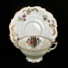Zabytkowa porcelanowa filiżanka z herbem Bad Polzin
