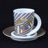 Artsytyczna filiżanka espresso z kolekcji Rosenthal Cupola