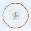 Elegancka patera KPM Waldenburg z XIX wieku. Ręcznie złocona porcelana śląska – unikat dla kolekcjonerów i miłośników antyków.